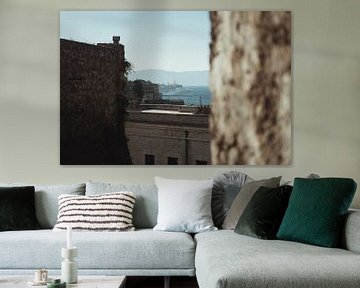 Blick von der alten Festung in Korfu-Stadt | Reisefotografie Fine Art Photo Print | Griechenland, Eu von Sanne Dost