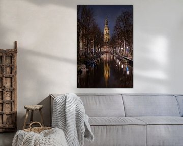 Amsterdamse Zuiderkerktoren of Janskerk van Arno Prijs