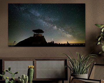 Deutschland, Milchstraße Galaxie Sterne der sternenreichen Nachthimmel Panorama von adventure-photos