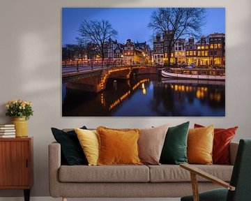 Ecke Brouwersgracht und Prinsengracht von Guido Graas