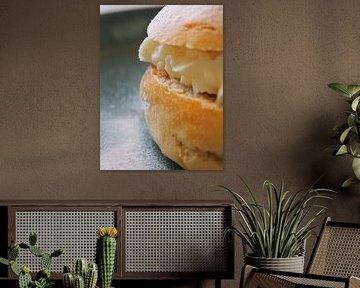 Semla - Swedish delicacy - pastry during Easter