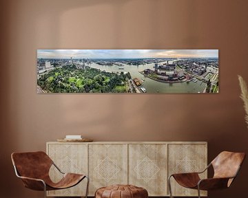 Rotterdam panorama van Pierre Verhoeven
