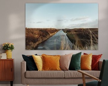 Les eaux dans les dunes d'approvisionnement en eau d'Amsterdam | Holland fine art photo print | Pays sur Sanne Dost