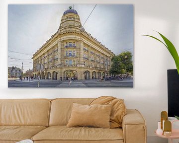 Apple Hirsch Building Amsterdam by Rob van der Teen