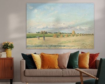 Landschaft, Ile-de-France, Camille Pissarro