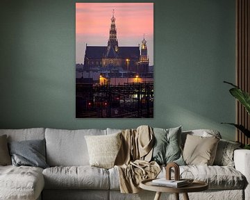 St. Bavo & Bakenesserchurch, Haarlem (2021)-1 by Eric Oudendijk