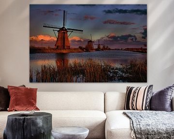 Windmill Kinderdijk I van Arjan Benders