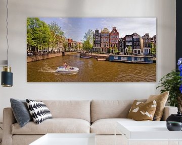 Brouwersgracht-Herengracht Amsterdam by Martien Janssen