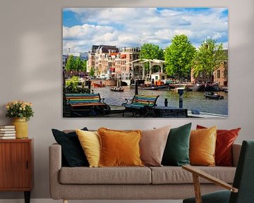 Amsterdam Amstel-Nieuwe Herengracht von Martien Janssen