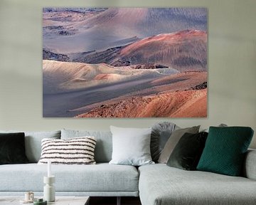 Haleakala crater landscape