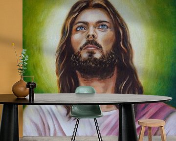 Jezus Christus Portret van Marita Zacharias