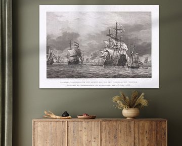 Viertägige Seeschlacht, 1666 von Atelier Liesjes