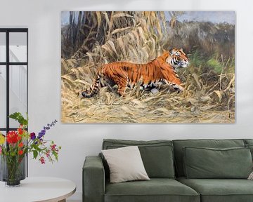 Tiger, Im Dschungel, Wilhelm Kuhnert