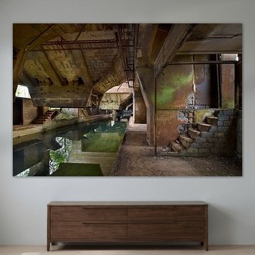 Terre Rouge eine alte Stahlfabrik von Truus Nijland