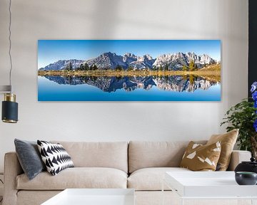 Wilder Kaiser Bergpanorama mit schöner Spiegelung von Voss Fine Art Fotografie