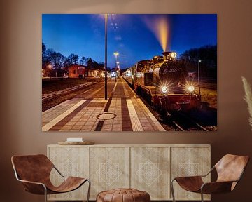 Rasende Roland at Putbus Station by Rob Boon