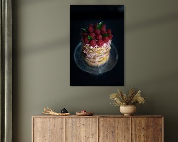 Foodfoto framboos van Danna van Daal