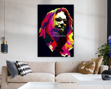 Pop-Art Ozzy Osbourne Black-Sabbath-Sänger von Fariza Abdurrazaq