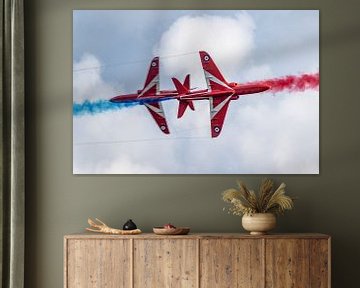 Die Kunstflugstaffel der Royal Air Force, die Red Arrows! von Jaap van den Berg
