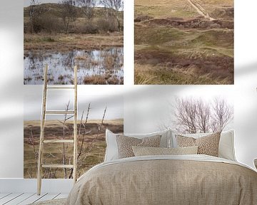 Vierteilig Texel, Dünen bei Muy von Monique Giling