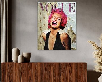 Marilyn Monroe Vogue van Rene Ladenius Digital Art