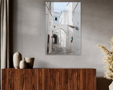 Authentic alley in Ostuni by DsDuppenPhotography