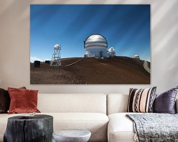 Mauna Kea telescopes , Big Island, Hawaii,USA von Frank Fichtmüller