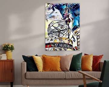 Kandinsky ontmoet Berlijn 3 van zam art