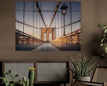 Fußweg Brooklyn Bridge von Joris Vanbillemont