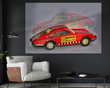 Porsche Oldtimer Modellauto 911 Safari by Ingo Laue