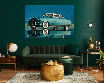 De Hudson Hornet Coupe van 1953 van Jan Keteleer
