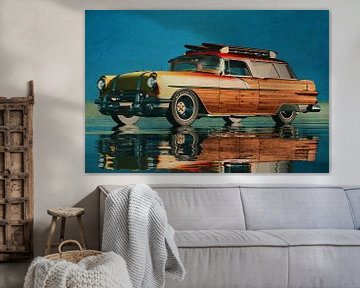 Le Pontiac Station Wagon de 1956 Surfer Edition