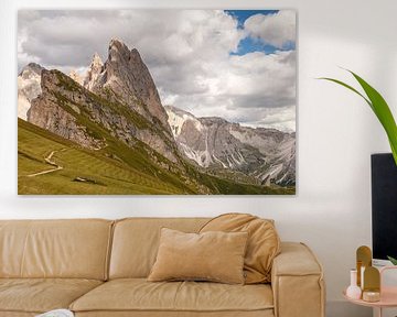 Seceda Dolomites. sur Menno Schaefer