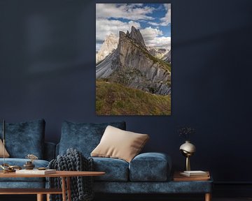 Seceda Dolomites. by Menno Schaefer