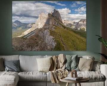 Seceda Dolomieten. van Menno Schaefer