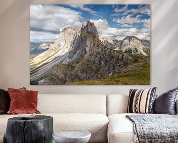 Seceda Dolomites. von Menno Schaefer