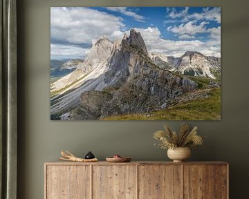 Seceda Dolomites. by Menno Schaefer