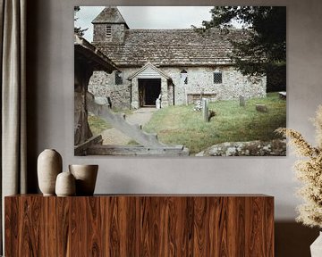 St Bartholomew's Church Pulborough | Reisfotografie fine art foto print | Engeland, UK van Sanne Dost