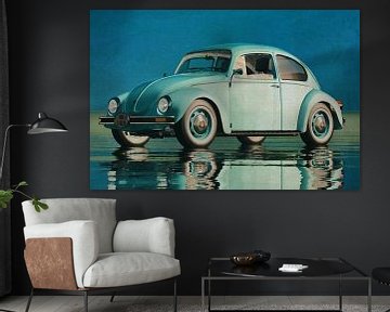 Volkswagen Beetle From 1972 - The Super Beetle by Jan Keteleer