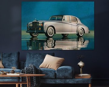 Classic Rolls Royce Silver Cloud III From 1963 by Jan Keteleer