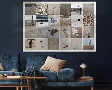 Beach Texel Collage by Yke de Vos