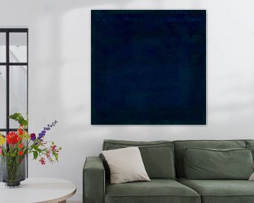 Peinture bleu profond, le pouvoir de la couleur