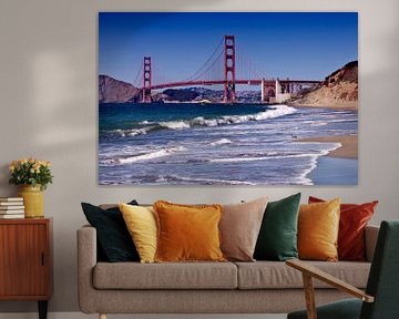 Golden Gate Bridge - Baker Beach by Melanie Viola
