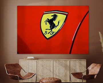 Logo Scuderia Ferrari sur Niels Dep