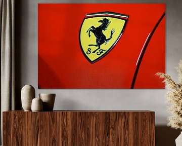 Scuderia Ferrari logo / embleem van Niels Dep