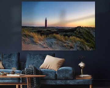 Der Leuchtturm von Ouddorp von Tim Vrijlandt