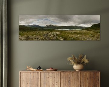 Panoramic view of Jotunheimen, Norway.