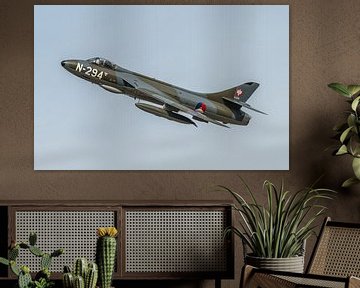 Hawker Hunter van Dennie Vercruijsse