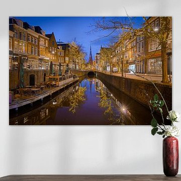 Abendstimmung auf dem Voorstreek in Leeuwarden von Thea.Photo