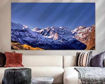 Majestueus uitzicht op de Oostenrijkse Alpen van Roith Fotografie